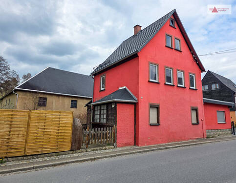 Straßenansicht - 4 Zimmer Einfamilienhaus zum Kaufen in Raschau-Markersbach