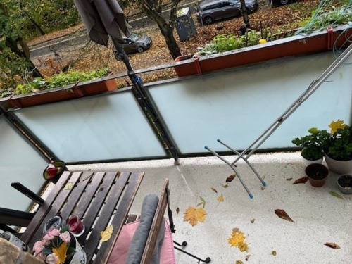 West-Balkon (neu) - Modernisiert, zentral, klein aber mein