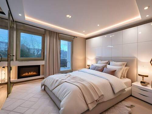 Schlafbereich Maisonette mit Zugang zur Loggia - 