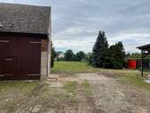 Blick auf das hintere Grundstück - Einfamilienhaus mit 90,00 m² in Wenzlow zum Kaufen