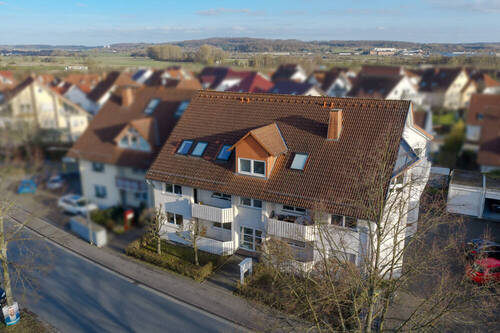 Aufnahme aus der Vogelperspektive - Etagenwohnung mit 45,00 m&sup2; in Gießen zum Kaufen