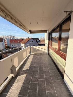 Neu modernisierter Balkon - 