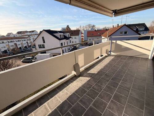 Aussicht vom Balkon - 