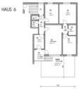 Grundriss 4-Zi-Whg mit Garten, Terrasse und Loggia - 