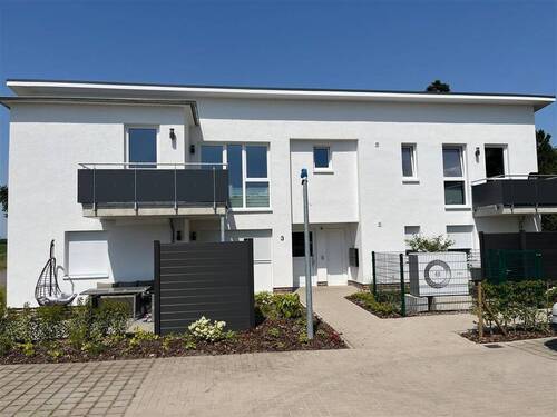 Aussenansicht Sommer - Wohnung im 1. OG - nur mit Wohnberechtigungsschein
