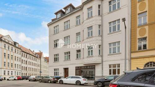 Außenansicht 2 - 3 Zimmer Etagenwohnung zum Kaufen in Leipzig