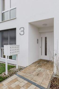 Hauseingang - 3 Zimmer Etagenwohnung in Erlabrunn