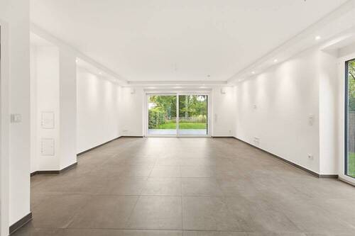 Wohnzimmer - Doppelhaushälfte mit 166,00 m&sup2; in Bremen / Oberneuland zum Kaufen