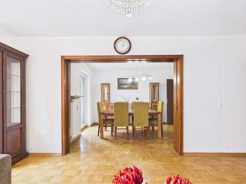 Offener Übergang vom Wohnbereich zum Esszimmer - Etagenwohnung mit 98,00 m&sup2; in München zur Miete