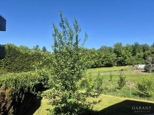 Aussicht Balkon - 3-Zimmer-Maisonette-Wohnung im Grünen