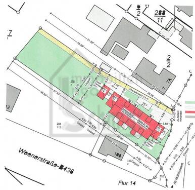 Lageplan Neubau II - 
