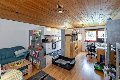 Alles zusammen: Wohnen-Essen-Kochen-Arbeiten... - 