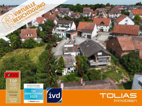 Titelbild - Zwei Häuser - ein starkes Ensemble: Vielseitiges Wohn-und Geschäftshaus in Toplage von Markgröningen