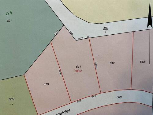 Grundstück Nr. 11 - Bauplatz Nr. 11 im neuen Baugebiet Bippen NordWest II