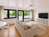 Möblierungsbeispiel KI - Helle, sanierte und möblierte 3-Zi DG Wohnung mit Balkon in ruhiger Wohnlage