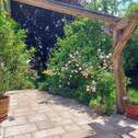 Terrasse mit Gartenblick - 