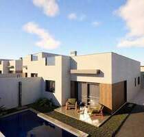 ***** Neubau-Doppelhaushälften mit privatem Pool im Country Club Mazarrón ***** - Mazarron