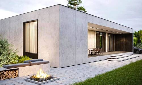 Hinterseite Santa Pola - 3 Zimmer Bungalow in Vellmar / Frommershausen