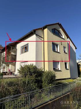 3 - Helle 3 Zimmer-Wohnung mit Balkon, TG- & Außen-Stellplatz in ruhiger Ortsrandlage von Erbstetten!