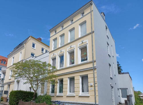 Außenansicht - MFH mit 4 Parteien nahe Hauptbahnhof (350 Meter Luftlinie), nahe Dräger, nahe Innenstadt