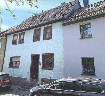 Außenansicht - Stadthaus mit Garten in Wiehe - 40.000,00 EUR Kaufpreis, ca.  110,00 m² Wohnfläche
