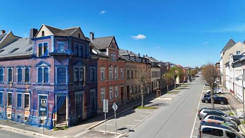 Außenansicht - Mehrfamilienhaus, Wohnhaus mit 142,00 m&sup2; in Treuen zum Kaufen