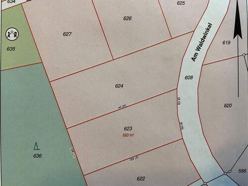 Grundstück Nr.2 - Bauplatz Nr. 2 im neuen Baugebiet Bippen NordWest II