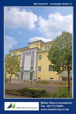 Bild 1 - BAD SODENTS: Luxus 4-ZW im EG mit großer Terrasse !