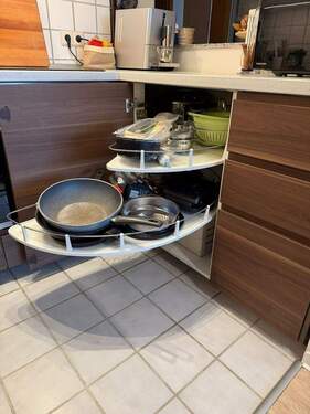 Einbauküche Detail (Eckschrank) - 