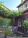 Blick auf Terrasse - 4 Zimmer Einfamilienhaus in Karlsruhe