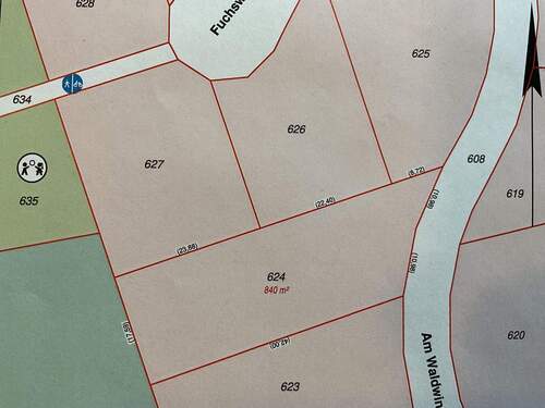 Grundstück Nr. 3 - Bauplatz Nr. 3 im neuen Baugebiet Bippen NordWest II