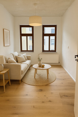 Wohnzimmer Visualisiert - Etagenwohnung mit 57,20 m² in Nürnberg zum Kaufen