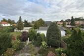 Blick aus dem Fenster im Obergeschoss - 