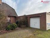 Südansicht Garage - Einfamilienhaus mit 167,00 m&sup2; in Quakenbrück zum Kaufen