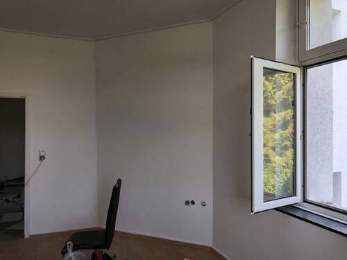 Wohnzimmer unmobliert - 2 Zimmer Etagenwohnung zur Miete in moers