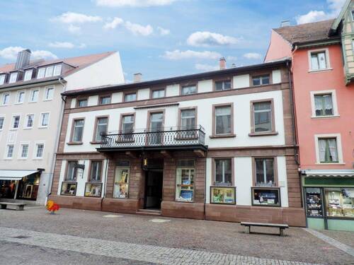 Ansicht Rietstraße - Laden-, Büro-Praxis-Kanzleiräume im Erdgeschoss - hochparterre in 1A Lage in der Villinger Altstadt