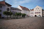 Ansicht vom Münsterplatz - 2 Zimmer Gewerbeobjekt (Büro, Produktion, Verkauf) zur Miete in Villingen-Schwenningen