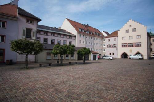 Ansicht vom Münsterplatz - 2 Zimmer Gewerbeobjekt (Büro, Produktion, Verkauf) zur Miete in Villingen-Schwenningen