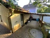Zugang Garage aus dem Garten - 