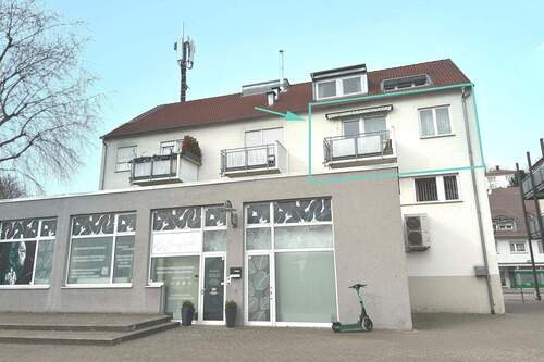 Ansicht - Sofort frei: Zentrale Lage, perfekte Infrastruktur