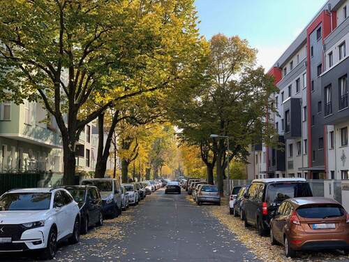 Blick in die Straße - 