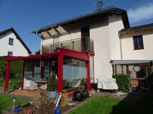 Hausansicht Gartenseite - 4 Zimmer Einfamilienhaus in Döbeln