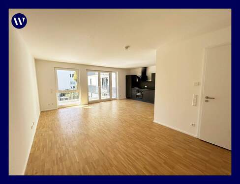 Titel Wohnen - Viel Platz + moderner Neubaukomfort mit zwei Balkonen: Helle, große Zimmer, Einbauküche