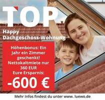 3-Zimmer Dachgeschosswohnung im Eichholz mit Fernblick - Lüdenscheid