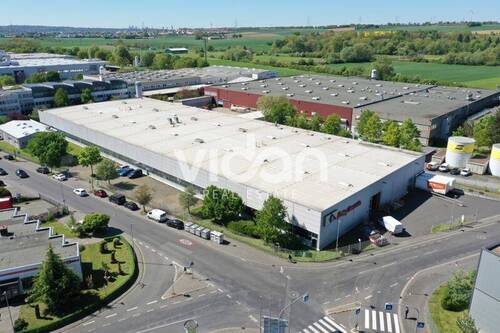 Bild 1 - Exklusiv - Produktionshalle mit Rampen in Karben zur Vermietung oder Verkauf
