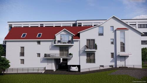 Ansicht Süd-Ost - Etagenwohnung mit 32,60 m² in Frankfurt am Main zum Kaufen