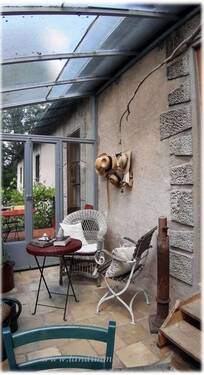 der Wintergarten vor der Küche - 