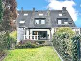Hausansicht Rückseite - 3 Zimmer Reihenmittelhaus zum Kaufen in Neuss