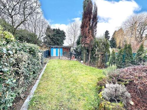 Garten - Reihenmittelhaus mit 96,20 m&sup2; in Neuss zum Kaufen