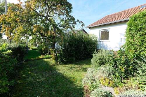 Garten nach Süden mit Baum - 5 Zimmer Einfamilienhaus in Remseck